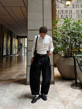 KESINGTON HENLEY TEE (FULL SLEEVE) - WHITE