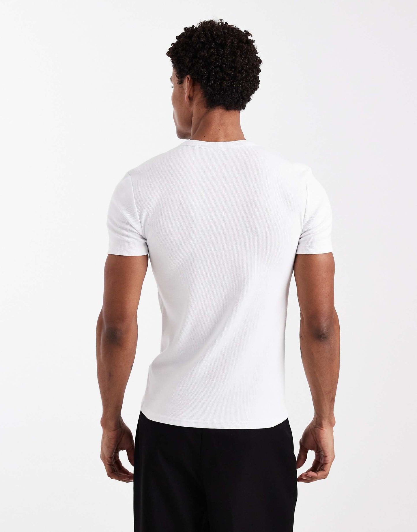 BUNDLE PACK - KESINGTON HENLEY MUSCLE TEE - (BLACK & WHITE)
