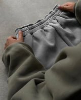 Baggy Bootcut Sweatpants - Faded Oatmeal