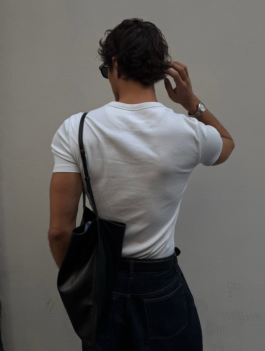 KESINGTON HENLEY TEE - WHITE