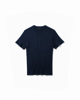 KESINGTON HENLEY TEE - MIDNIGHT