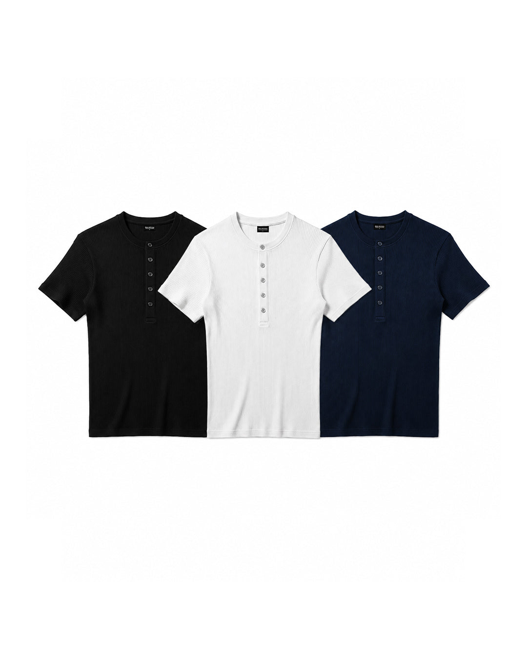 MEGA BUNDLE PACK - KESINGTON HENLEY MUSCLE TEE