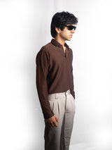 Kensington Polo - Moss Brown