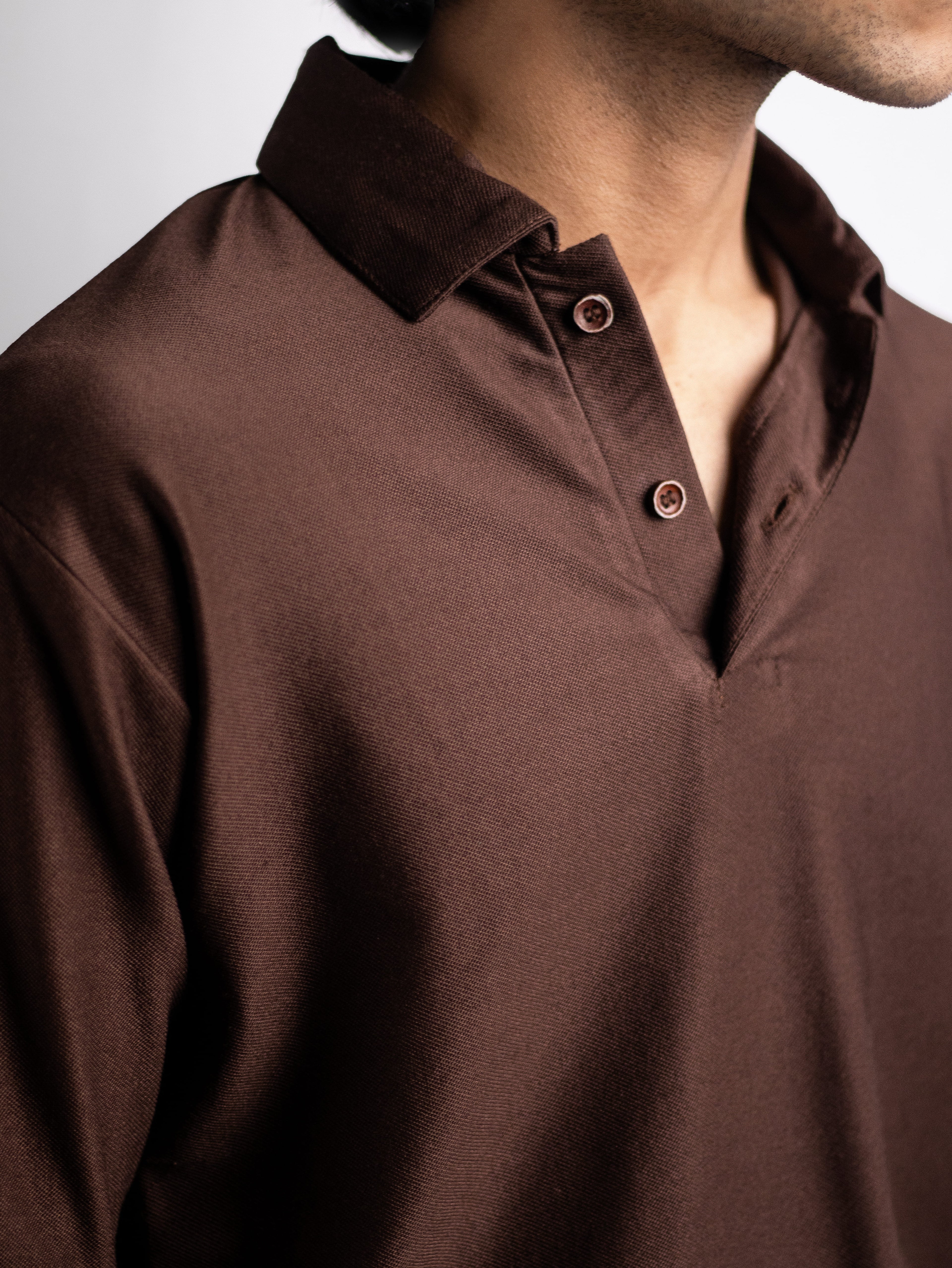 Kesington Polo - Moss Brown