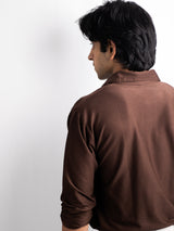 Kensington Polo - Moss Brown