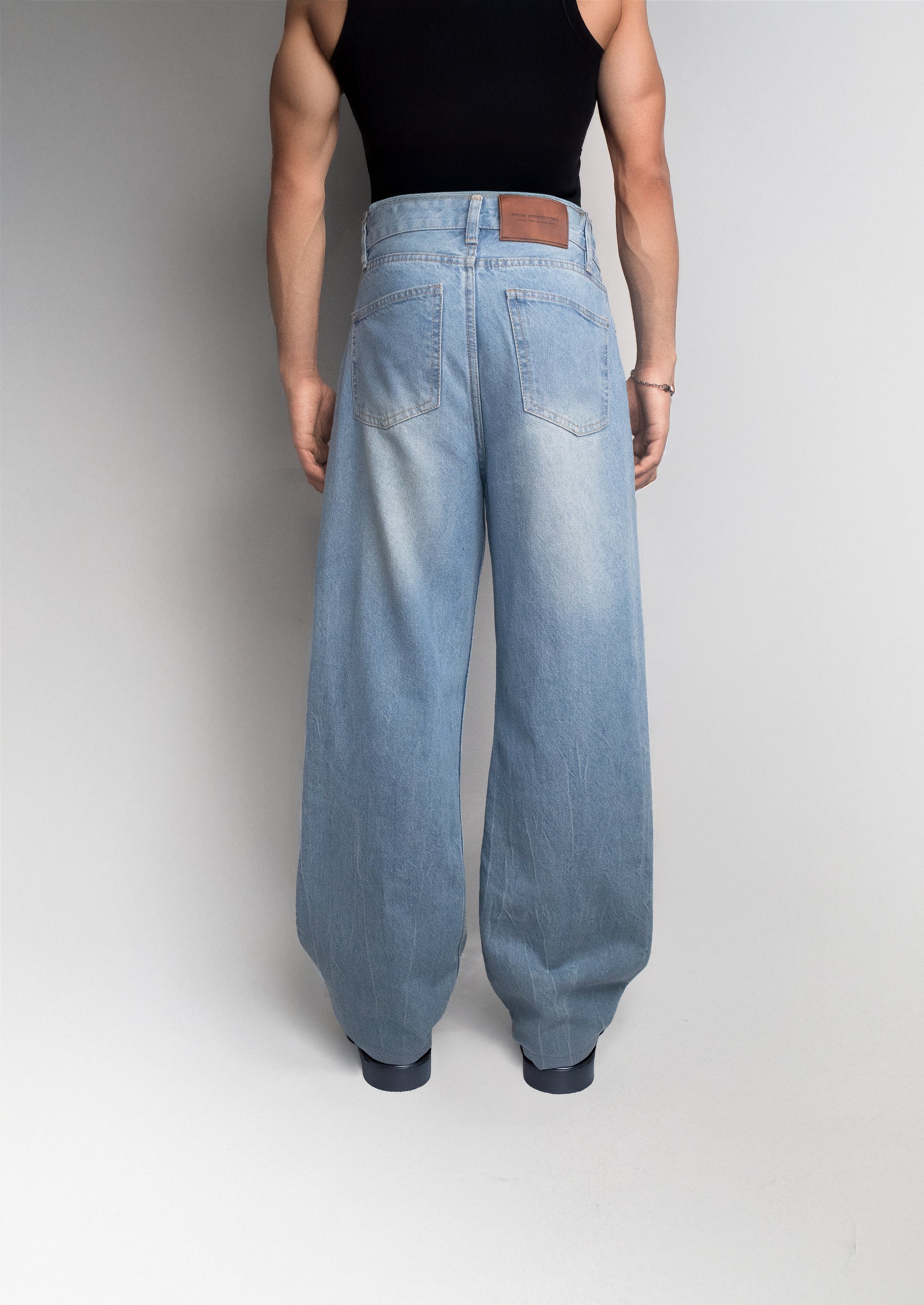 Texas Dad Jeans - SKY DRIFT