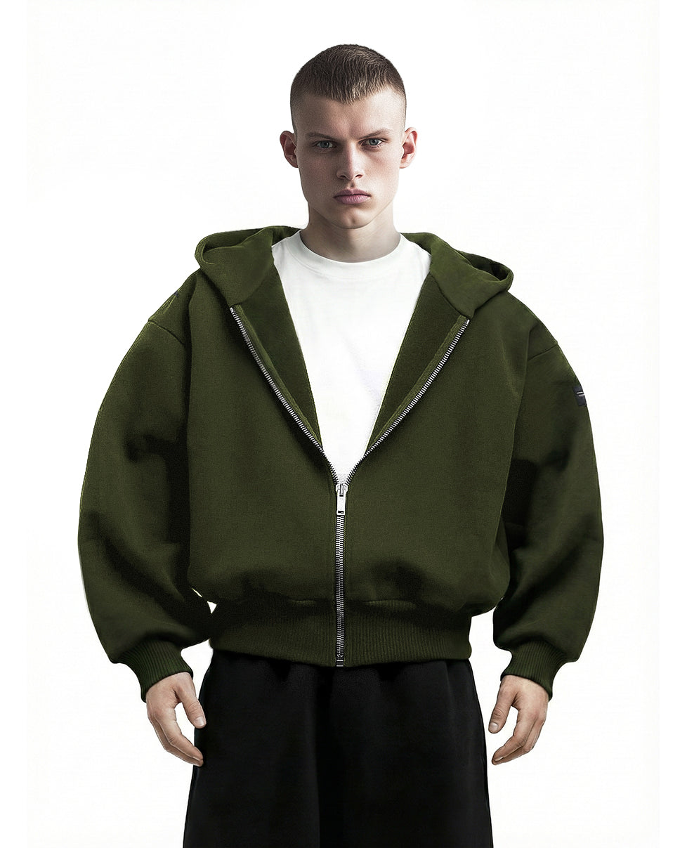 Hycott Zipper - Moss Green