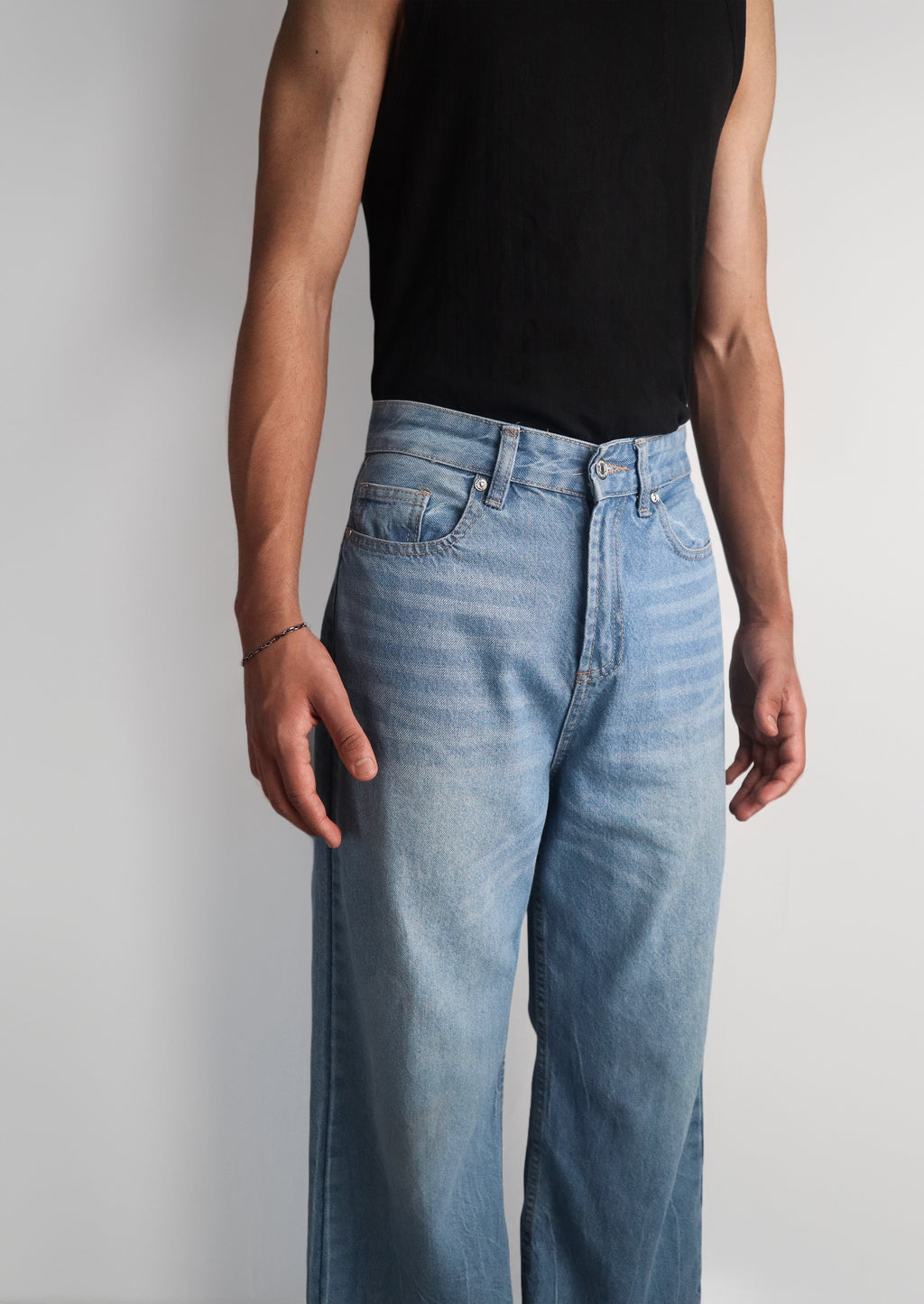 Texas Dad Jeans - Sky Drift
