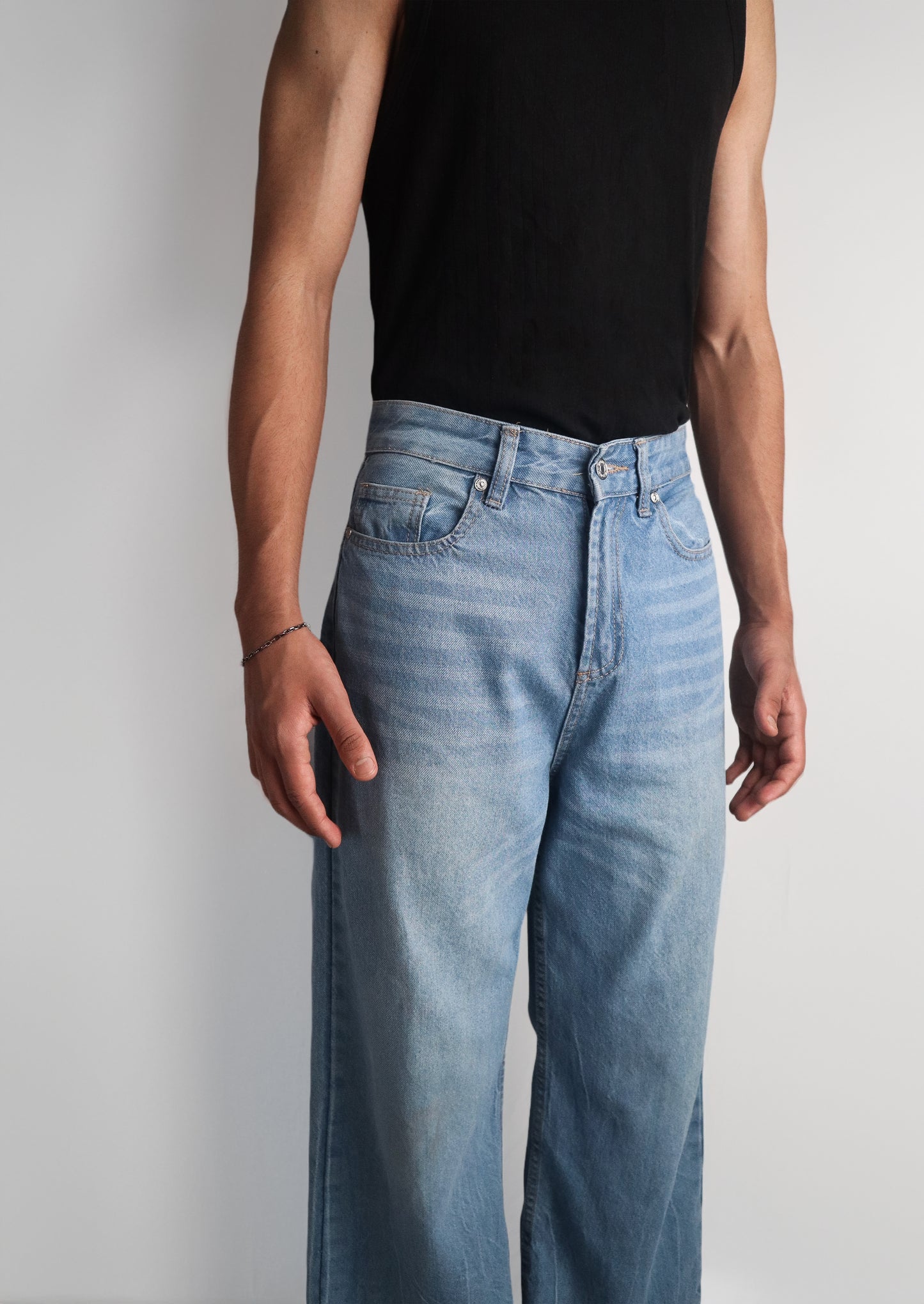 Texas Dad Jeans - SKY DRIFT