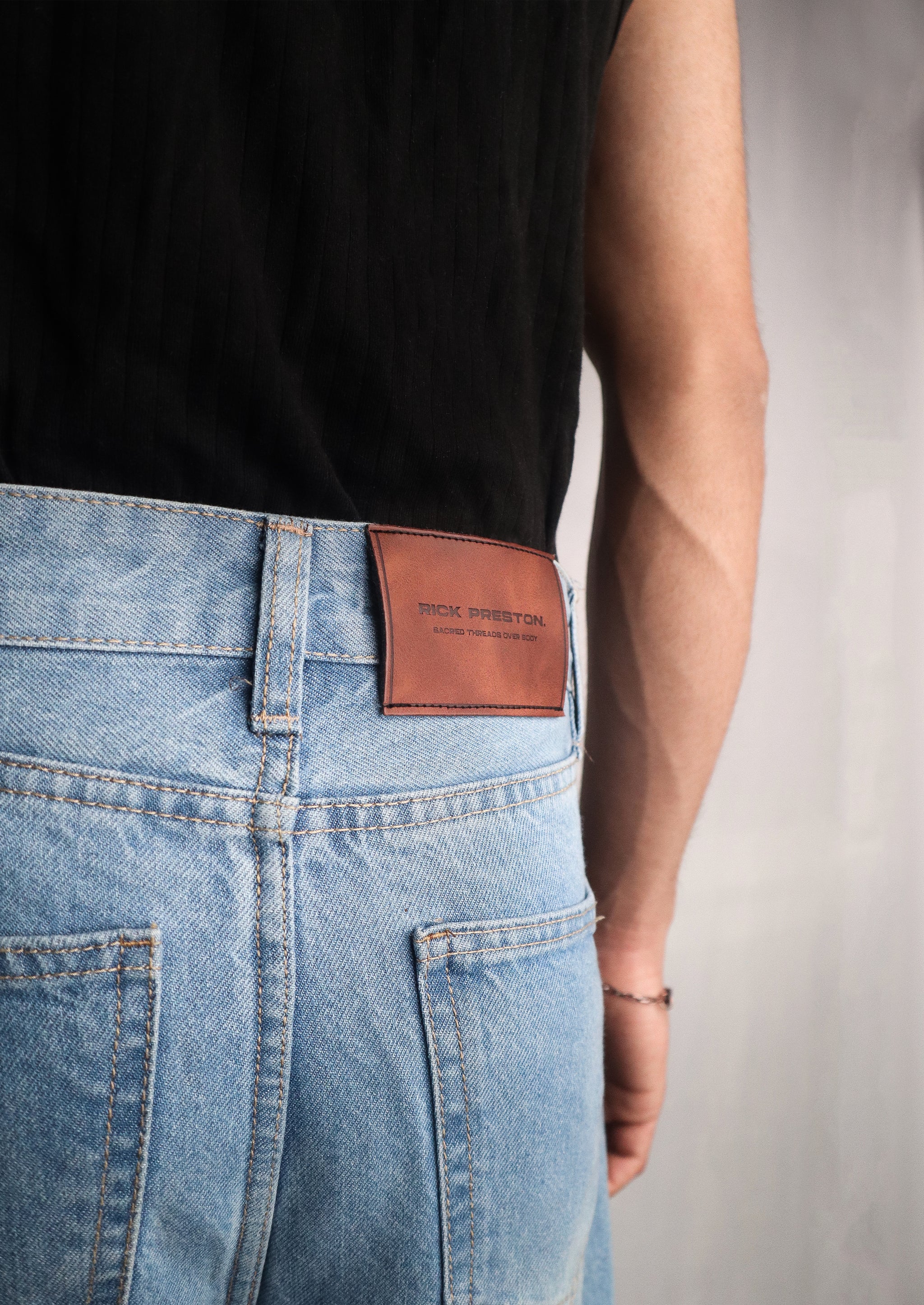 Texas Dad Jeans - SKY DRIFT