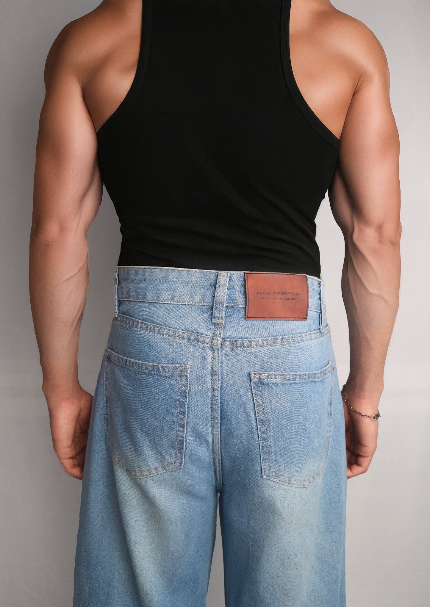 Texas Dad Jeans - SKY DRIFT