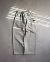 Baggy Bootcut Sweatpants - Seagull Gray