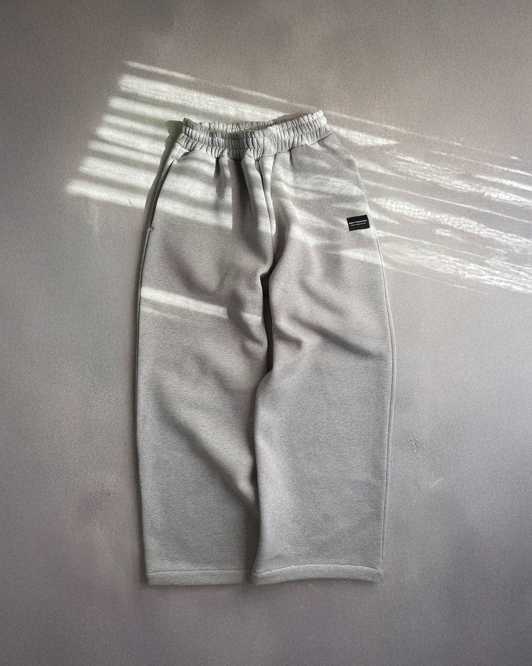 Baggy Bootcut Sweatpants - Seagull Gray