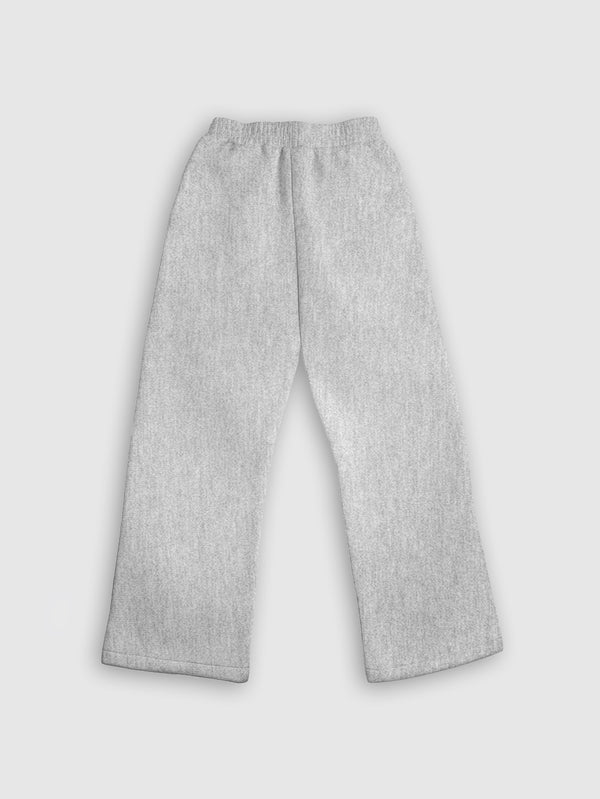 BAGGY BOOTCUT SWEATPANTS - SEAGULL GRAY